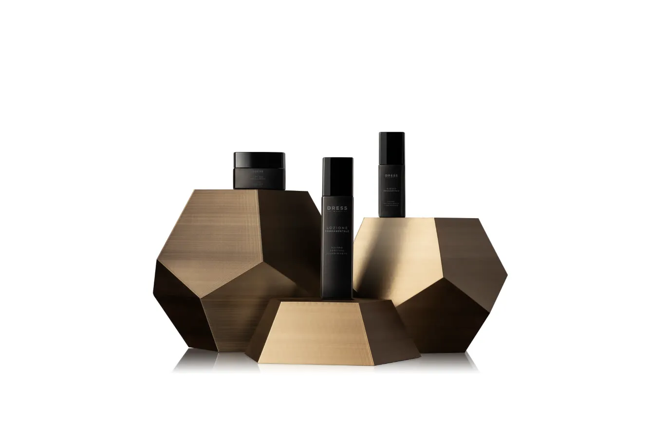 DRESS Cosmeetics luxury skincare collection from Milan